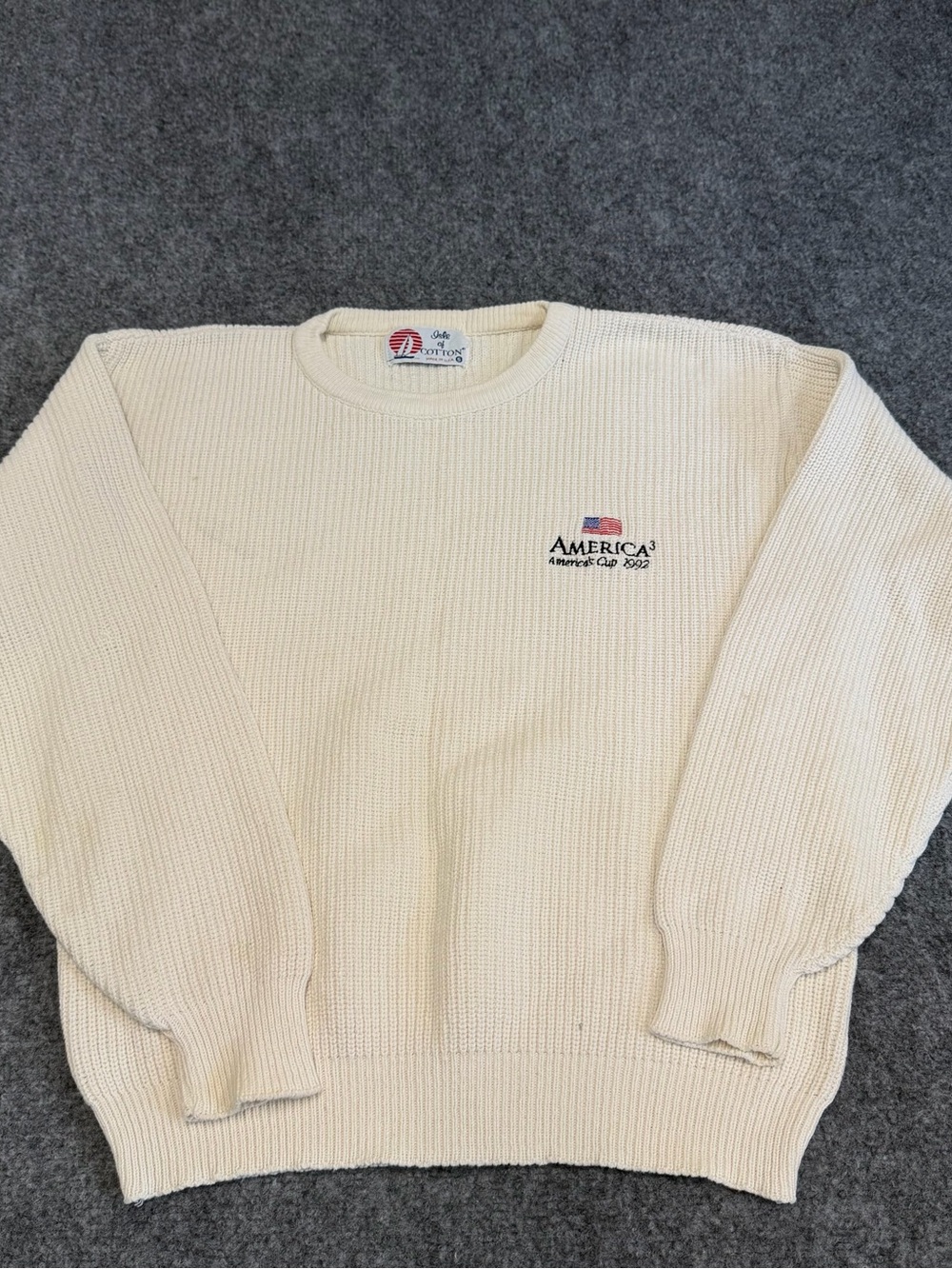 Cream Crewneck Sweater